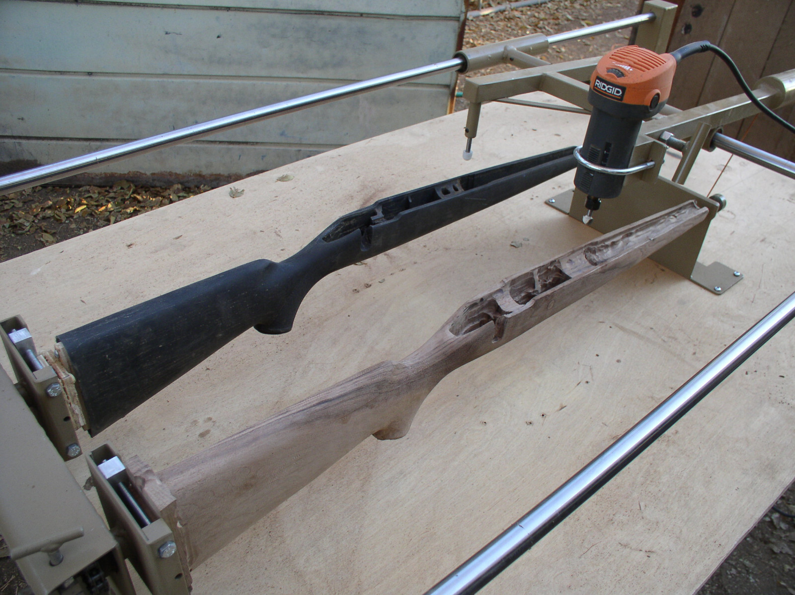 Gunstock Carving Duplicator-Copy any Stock from Blank, Efficiently, With Ease