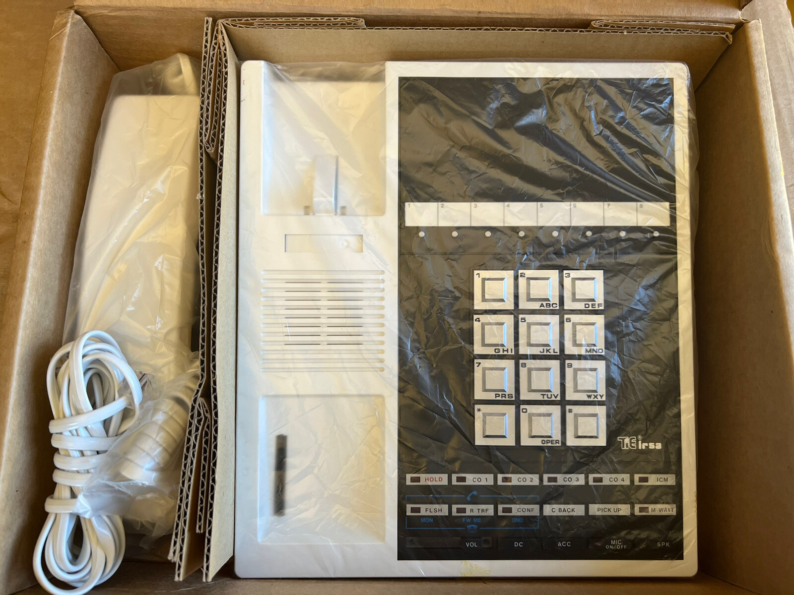 TIE 41660 BC-4 4-LINE STANDARD DIGITAL PHONE *NEW IN ORIGINAL BOX*