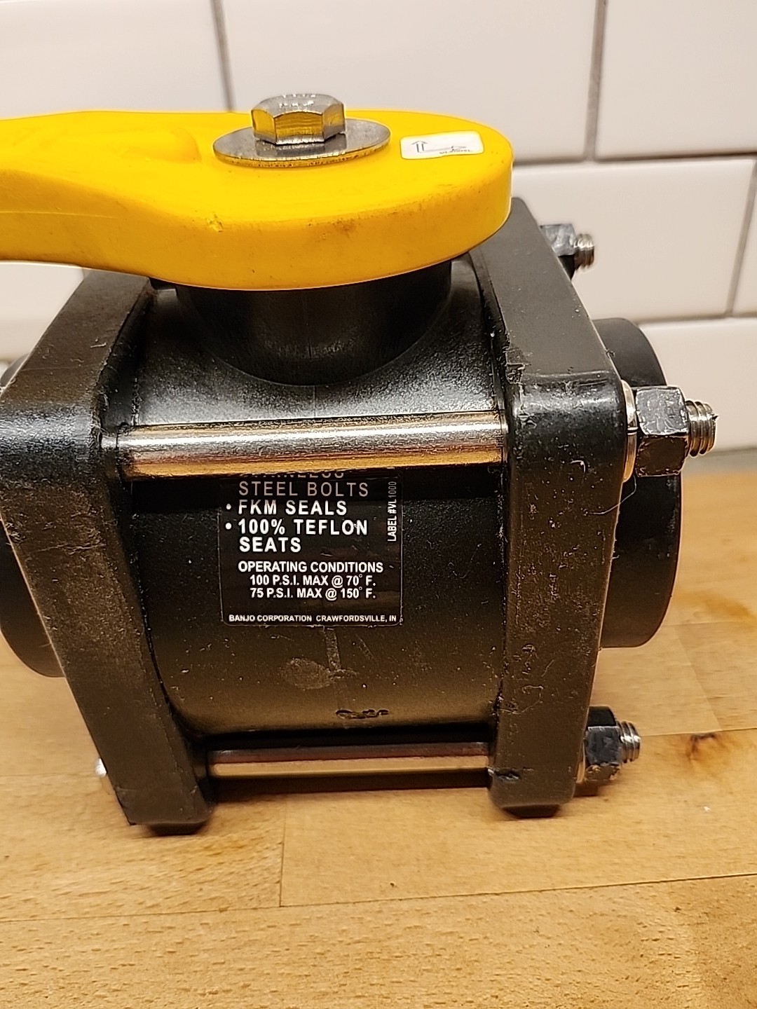 2" Banjo Ball Valve VL1000 3-Way valve