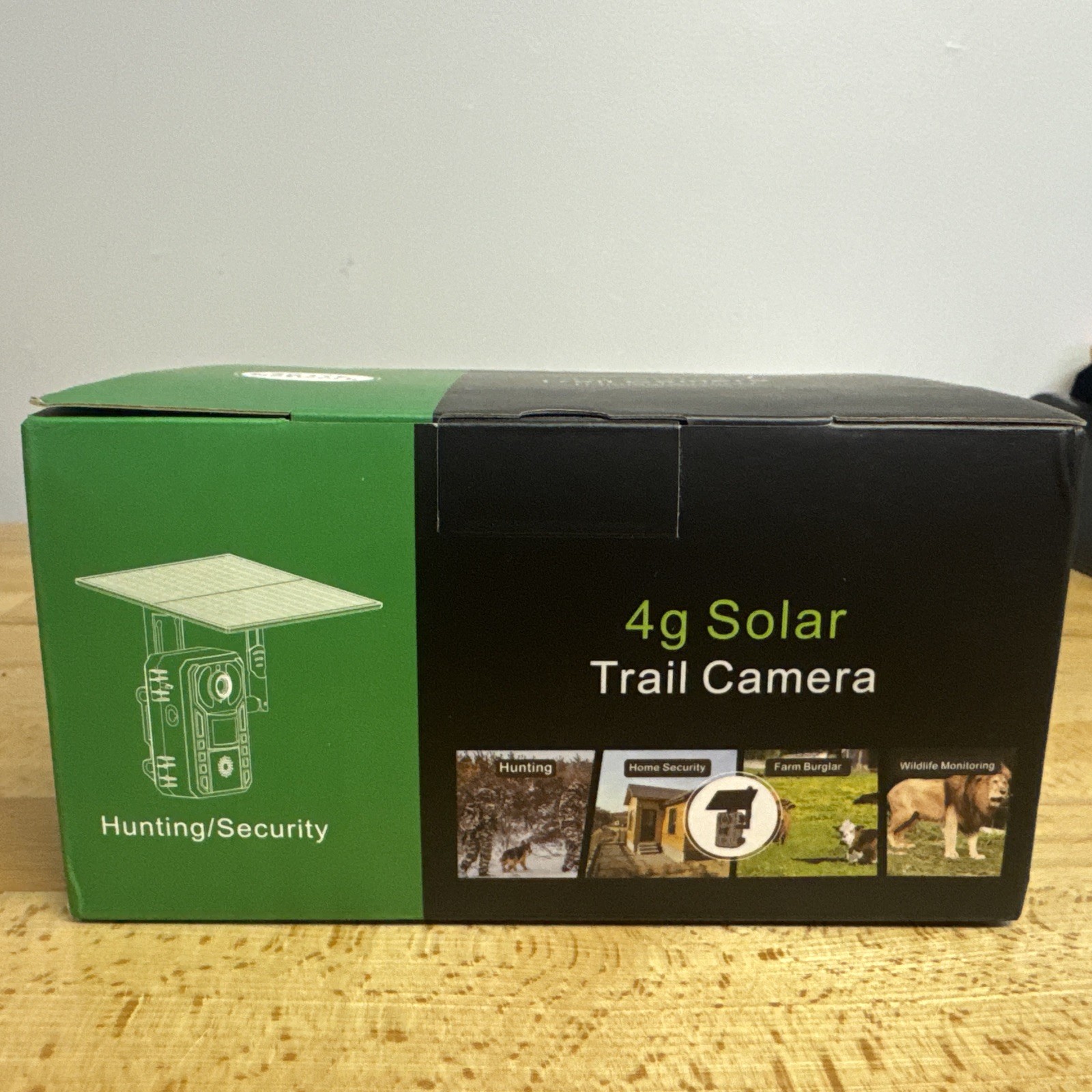 4G LTE Cellular Trail Camera Solar Trail Camera  Cellular Security Camera Nib
