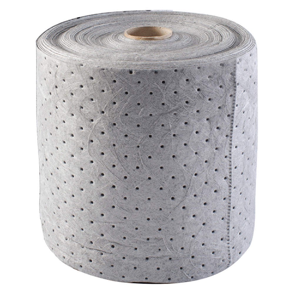 CONDOR 35ZR23 Absorbent Roll,Universal,Gray,150 ft.L 35ZR23