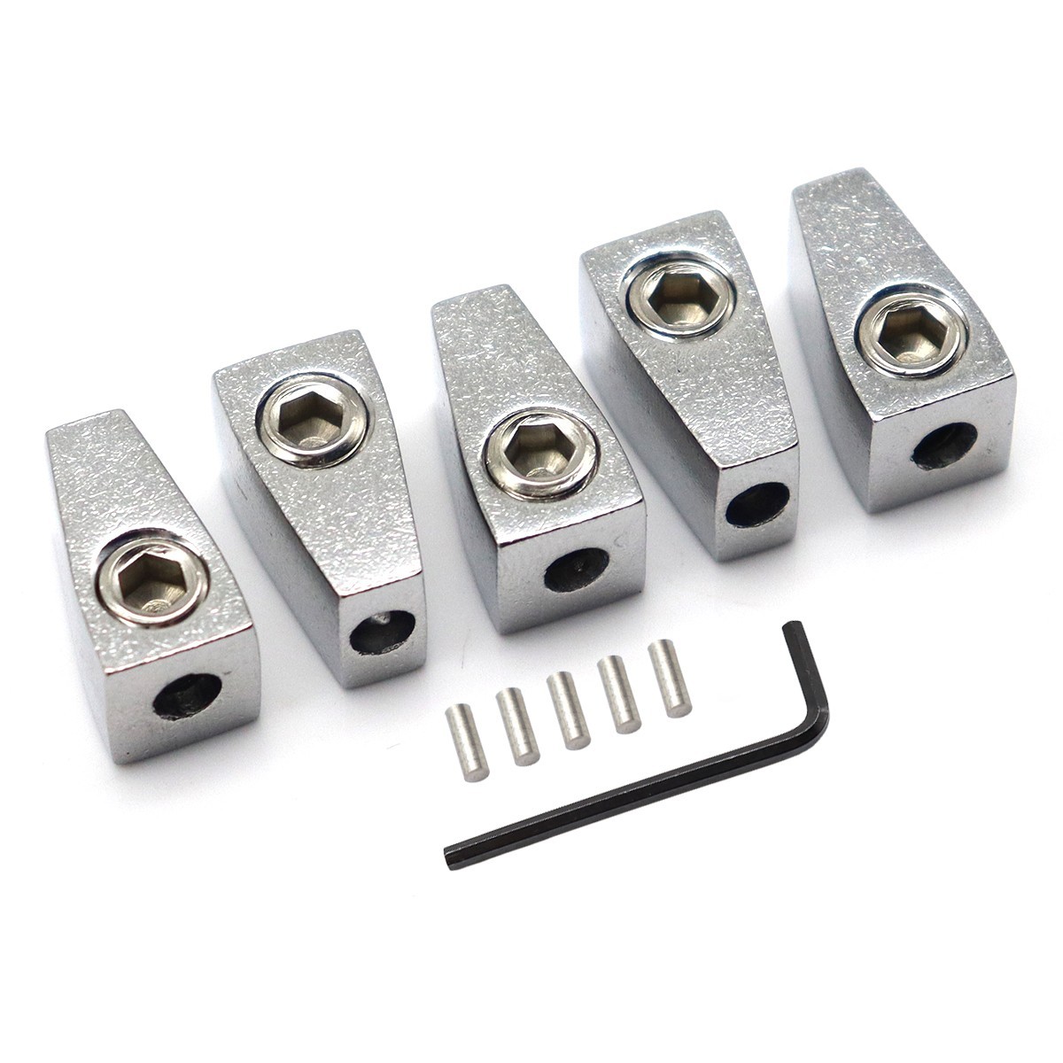 5 String Headless Bass Nuts Single String Nuts for 5 String Headless Bass Silver
