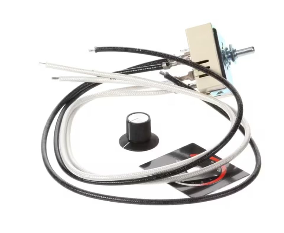 Fits Hatco 155 14 16 5 Infinite Switch Kit with Wire Leads, 100V, 15A for FDW-1