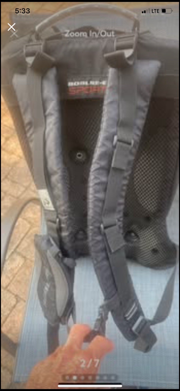 Boblbee Motorcycle Hardshell Backpack Gray/Black Free Shipping