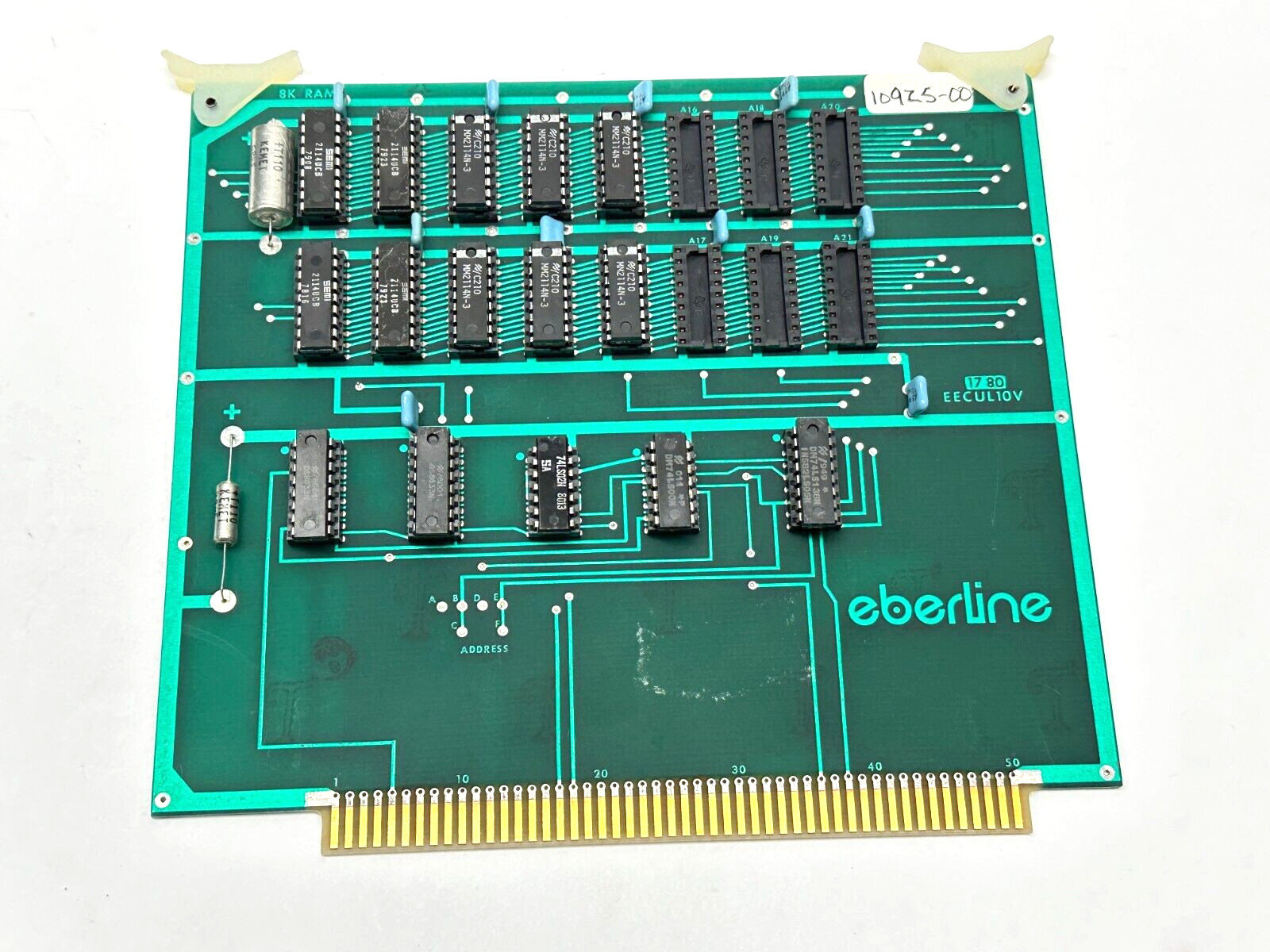 Eberline 10925-00 8K Ram Board w/ 5K Ram For Radiation Monitoring