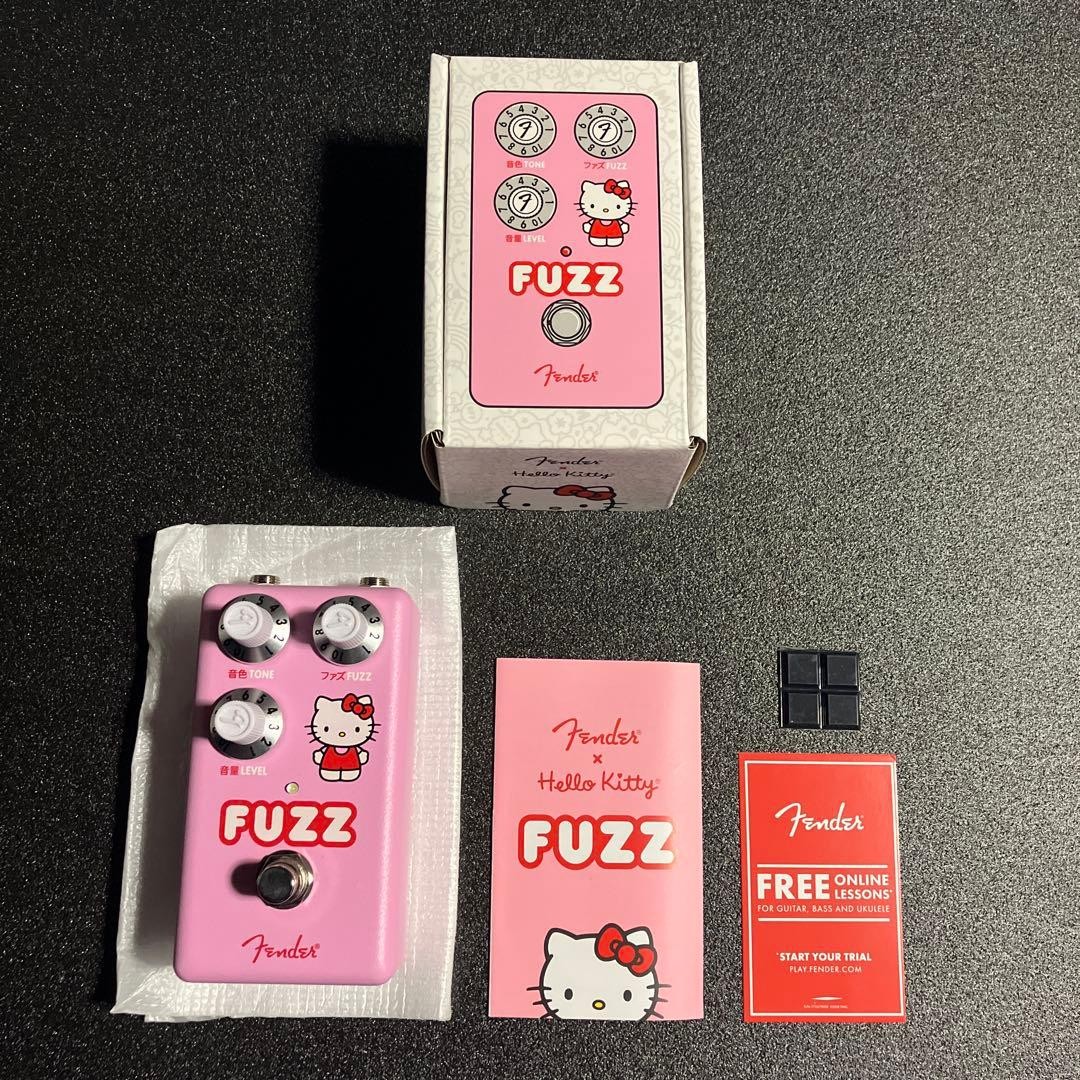 Fender Hello Kitty Fuzz Pedal Pink Guitar Effect Collaboration Japan Limited NEW