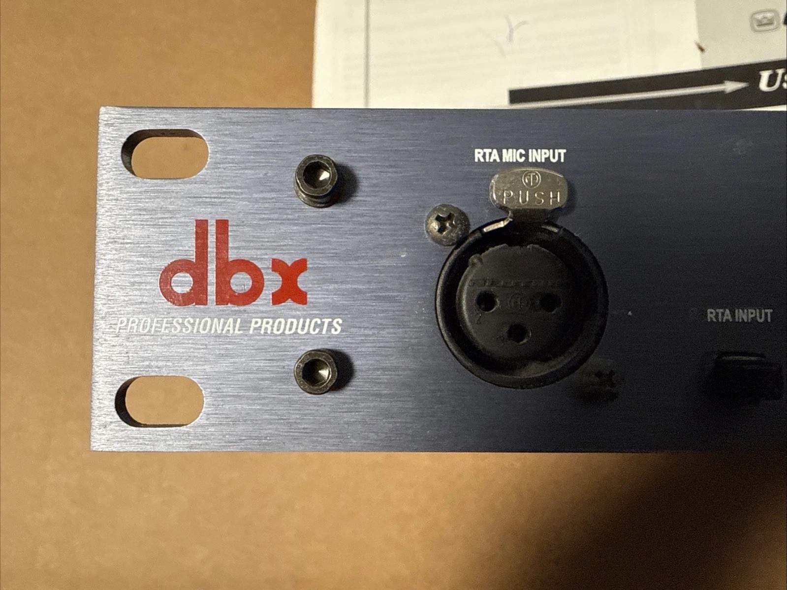 dbx DriveRack PA Complete Eq & Loudspeaker Control System w/ dbx Omni Mic