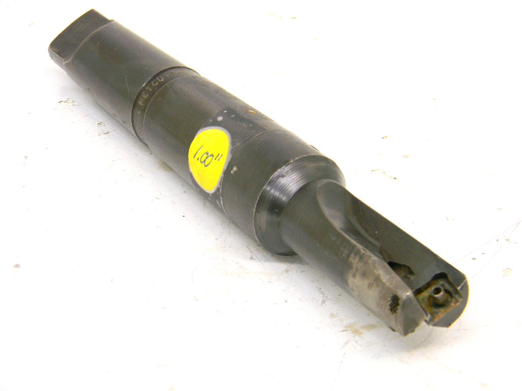 USED KENDEX METCUT 1.00" TAPER SHANK INSERT DRILL #4MT (271-0100)