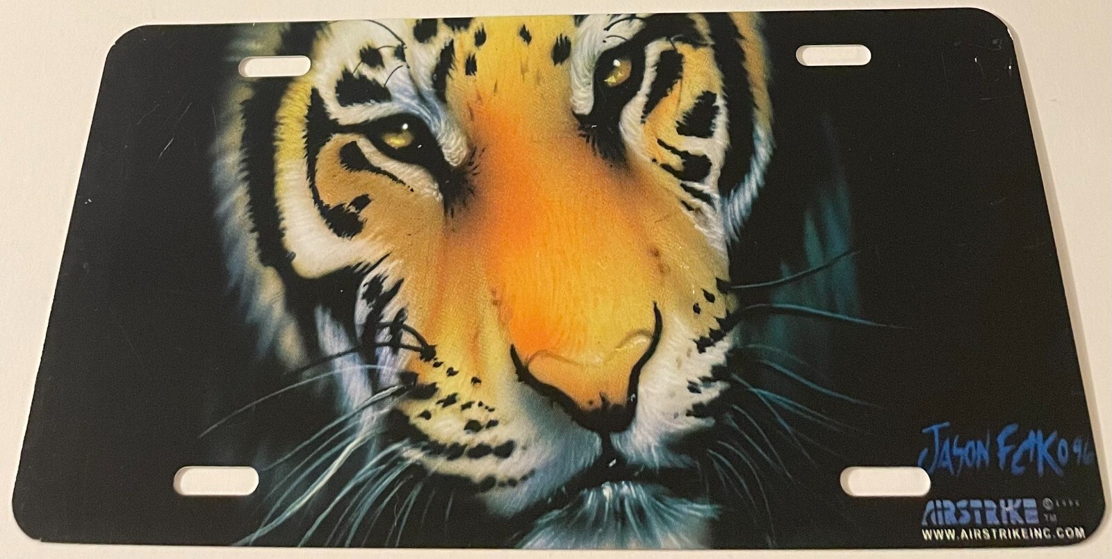Tiger Art Booster License Plate Tigers Gorgeous