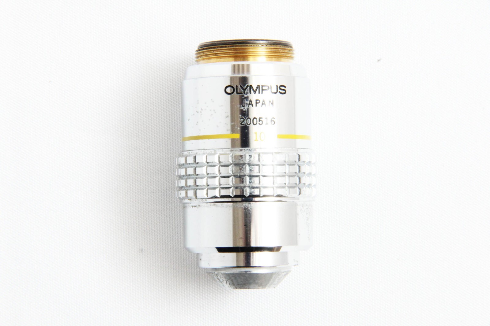Olympus SPlan Apo 10x 0.40 160/0.17 S Plan Apo Microscope Objective #5337