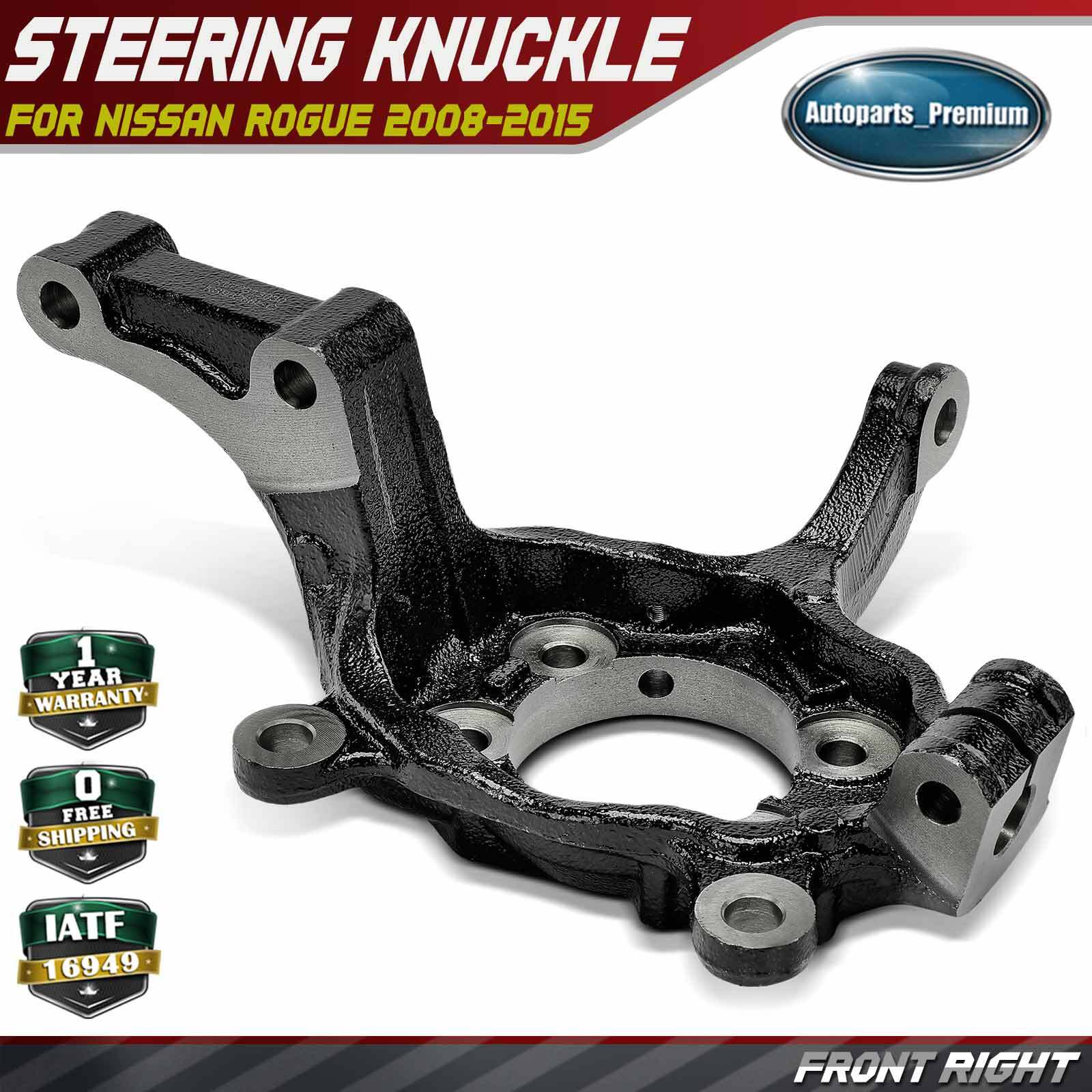 Steering Knuckle for Nissan Rogue 2008-2015 Front Right Passenger RH 40014-JG000