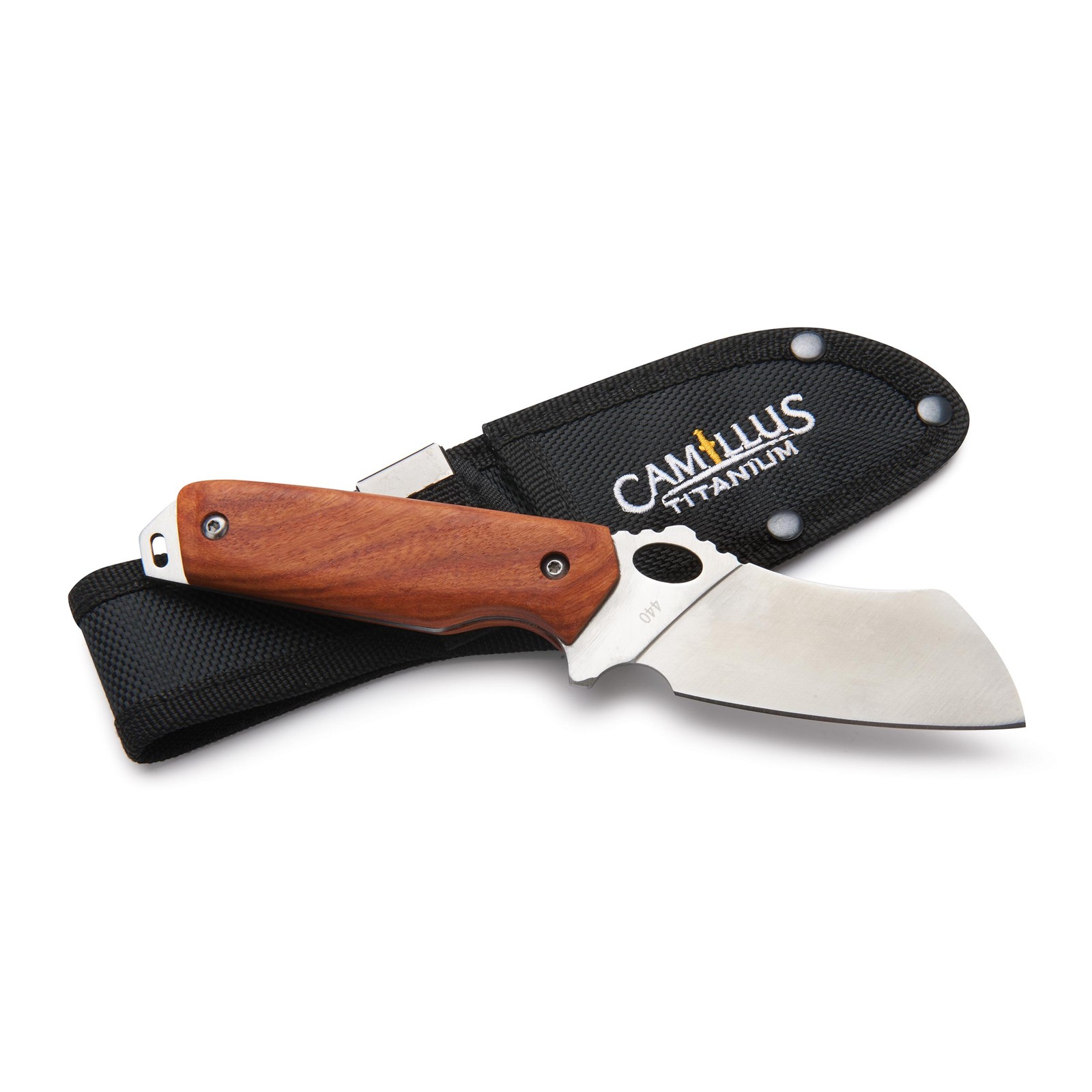 Camillus Titanium Bonded Rize Fixed Blade Knife Kit – HANDLE MATERIAL SOLD SEPAR