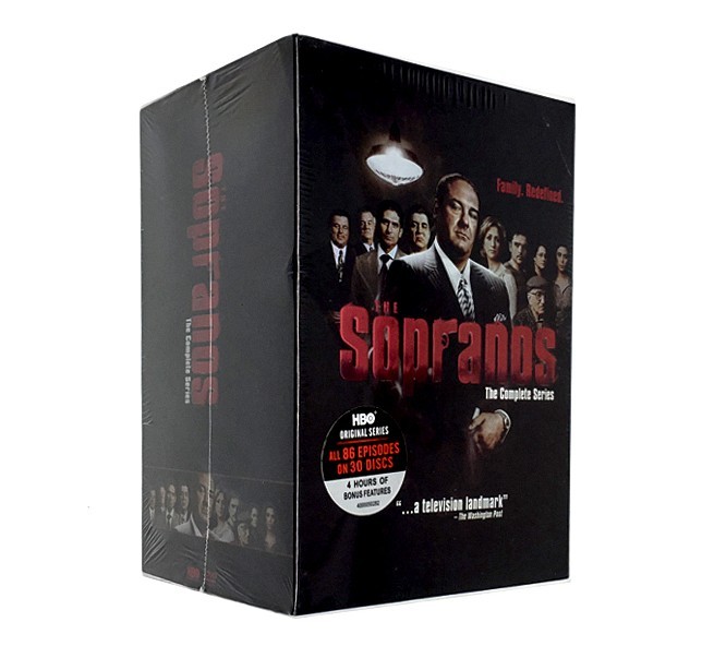 THE SOPRANOS THE COMPLETE SERIES SEASONS 1-6 DVD, 2014, 30-DISC SET,BOX SET NEW