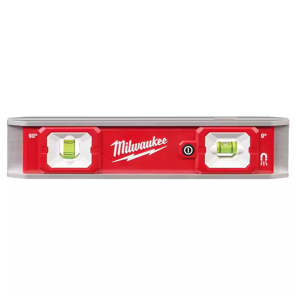 9" Torpedo Level with Lighted Vials