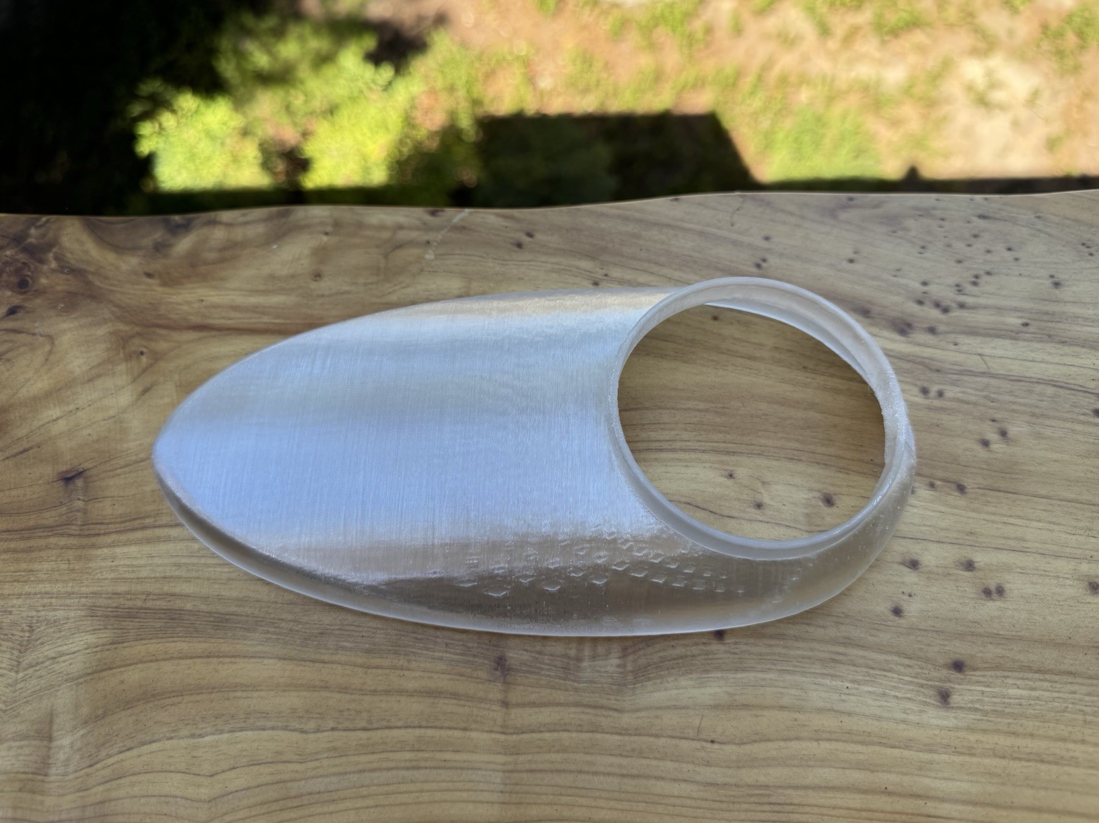 90s - DYE ROTOR / LTR Top Shell Universal SpeedF 50 Round  - Clear (Transparent)