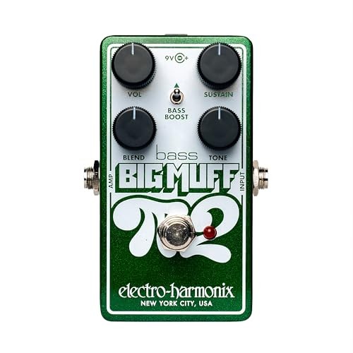ELECTRO-HARMONIX Bass Big Muff Pi 2 Fuzz Pedal From Japan