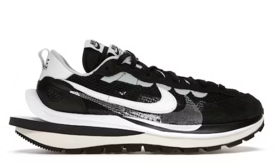 Nike Vaporwaffle x Sacai Black White (CV1363-001) Men's