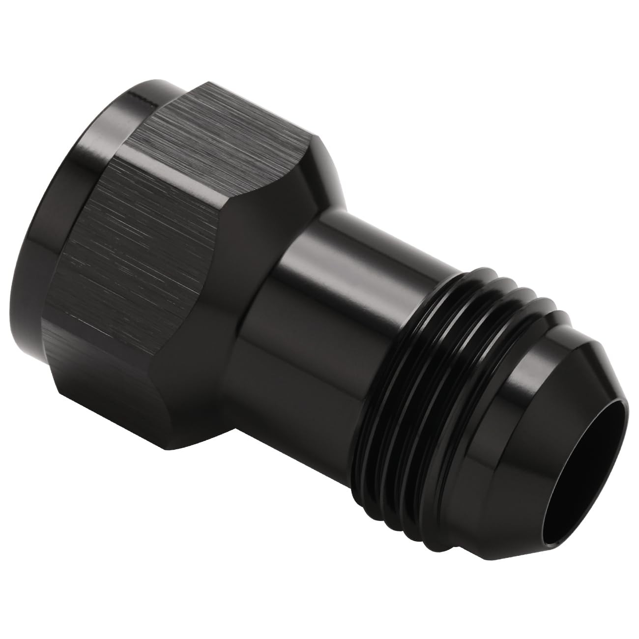 Podavelle 12AN Female Flare to Male Extension Fitting 12AN, Black
