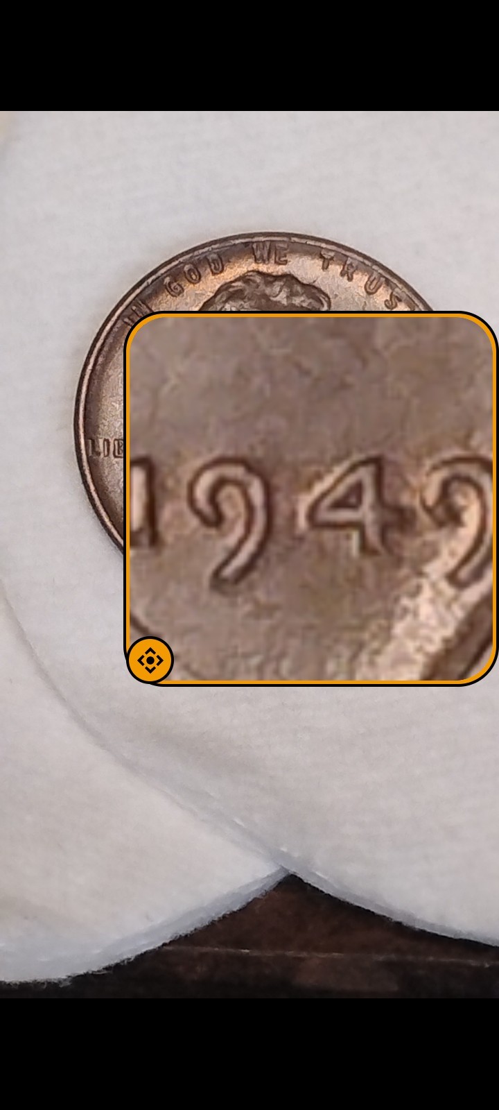 1949 Lincoln Wheat Penny.  DDO . L On Rim Error. Toning, About Uncirculated! 🔥
