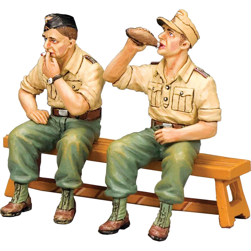 Sitting AK Tankers 1/30 Figure Set K&C(AK156)
