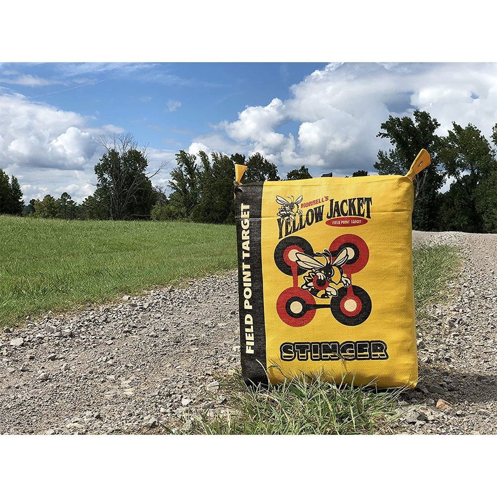 Field Point Target Bag Hunting Archery Bow and Arrow Practice Yellow Jacket 19LB