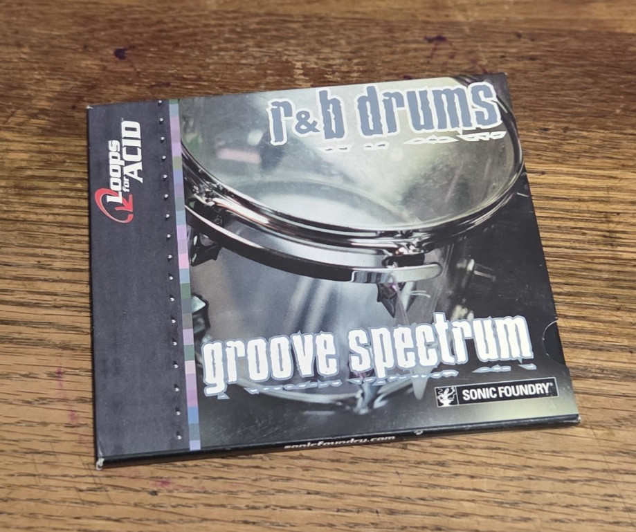 Loops for Acid Sonic Foundry R&B Drums Groove - Sample Sound Library Sampling CD