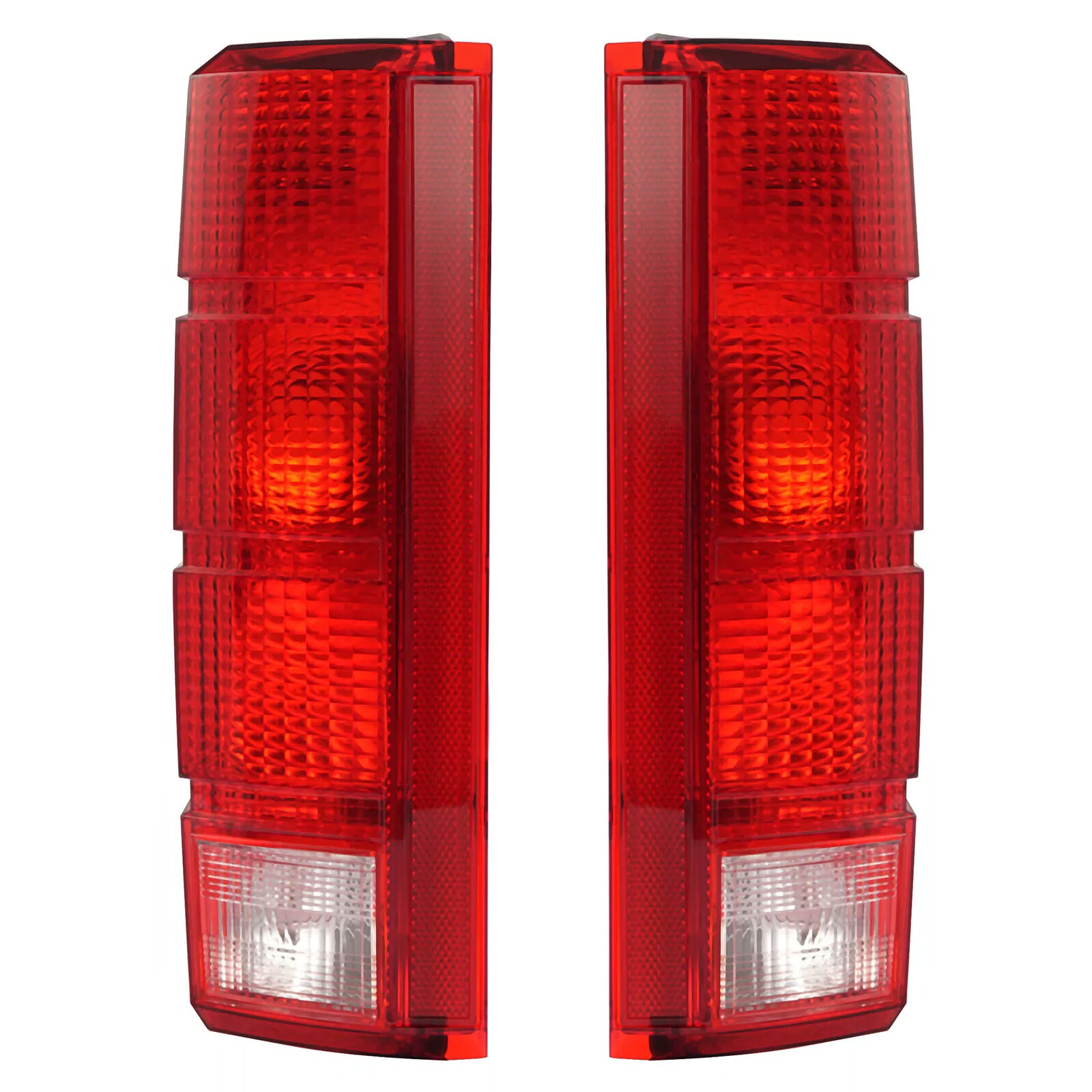 2Pc Tail Light Set For 1980-1986 Ford F-150 F-250 F-350 Bronco 1980-1983 F-100