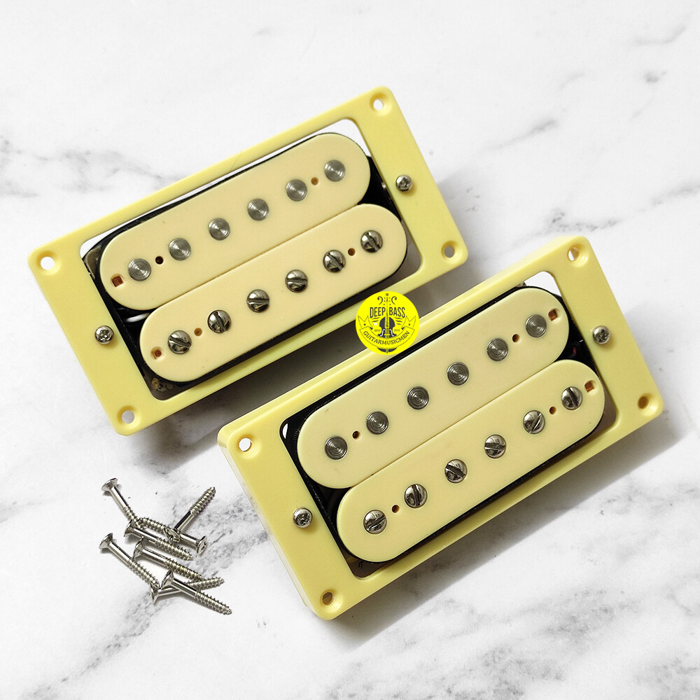 for Les Paul Epiphone Electric Guitar Pickups Humbucker Set of 2 Alnico 5 Magnet