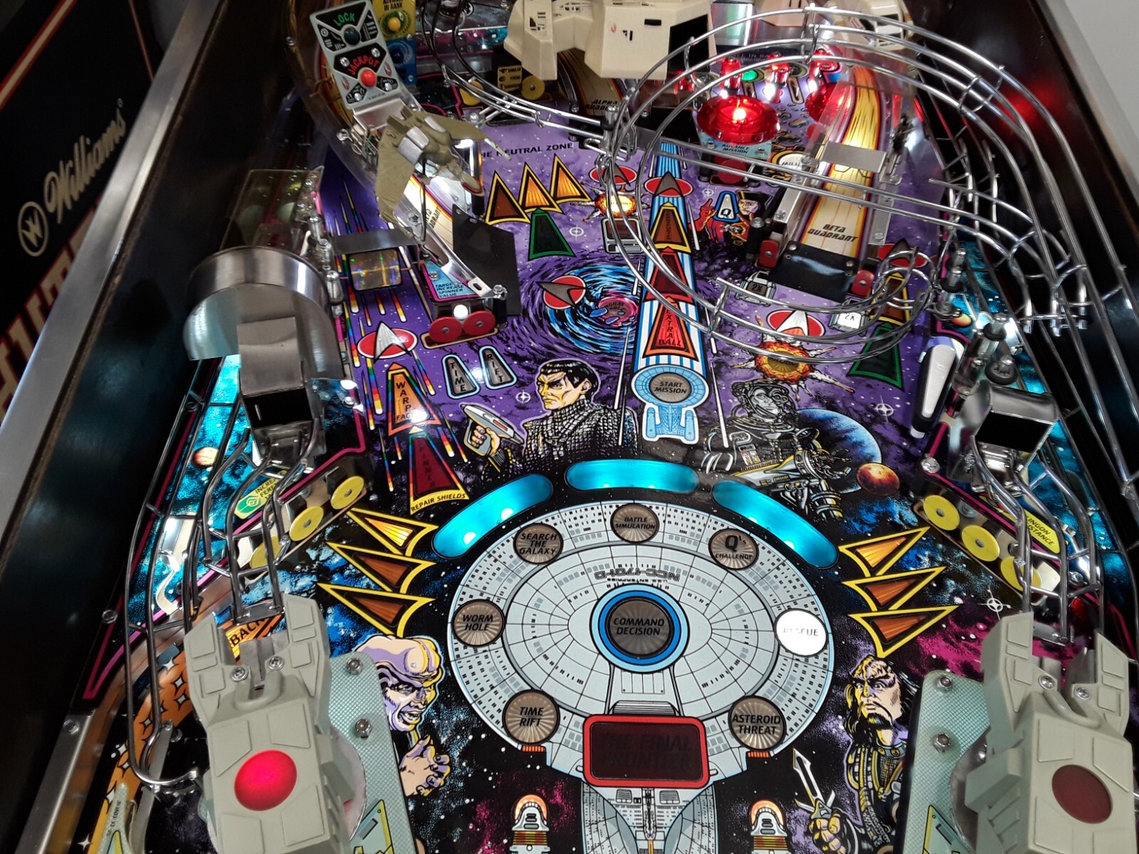 Star Trek The Next Generation By Williams Pinball Machine