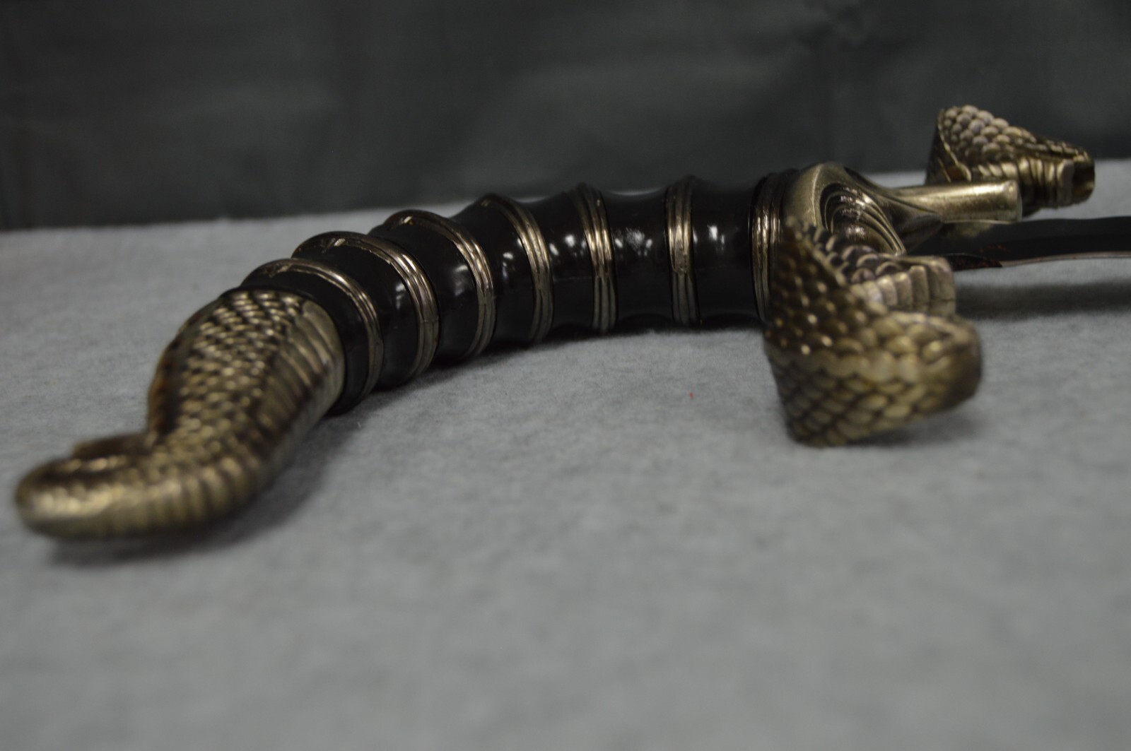 Double Snake Head Scorpion Tail Decorative Dagger