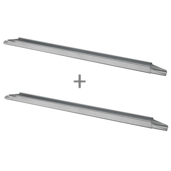 3x IKEA SKORVA Midbeam Adjustable Bed Center Support Rail Frame Galvanized Steel