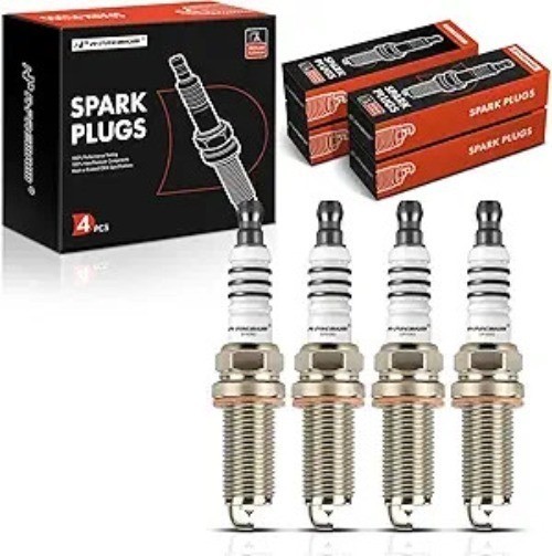 Iridium Platinum Spark Plugs Compatible with Civic 2016 2017 2018 2019 2020, 1.5