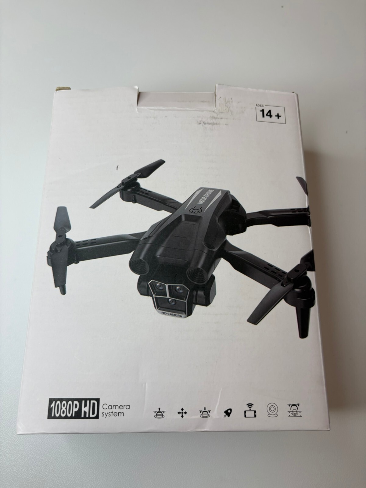 1080P HD Camera Drone with Foldable Design for Ages 14 and Up