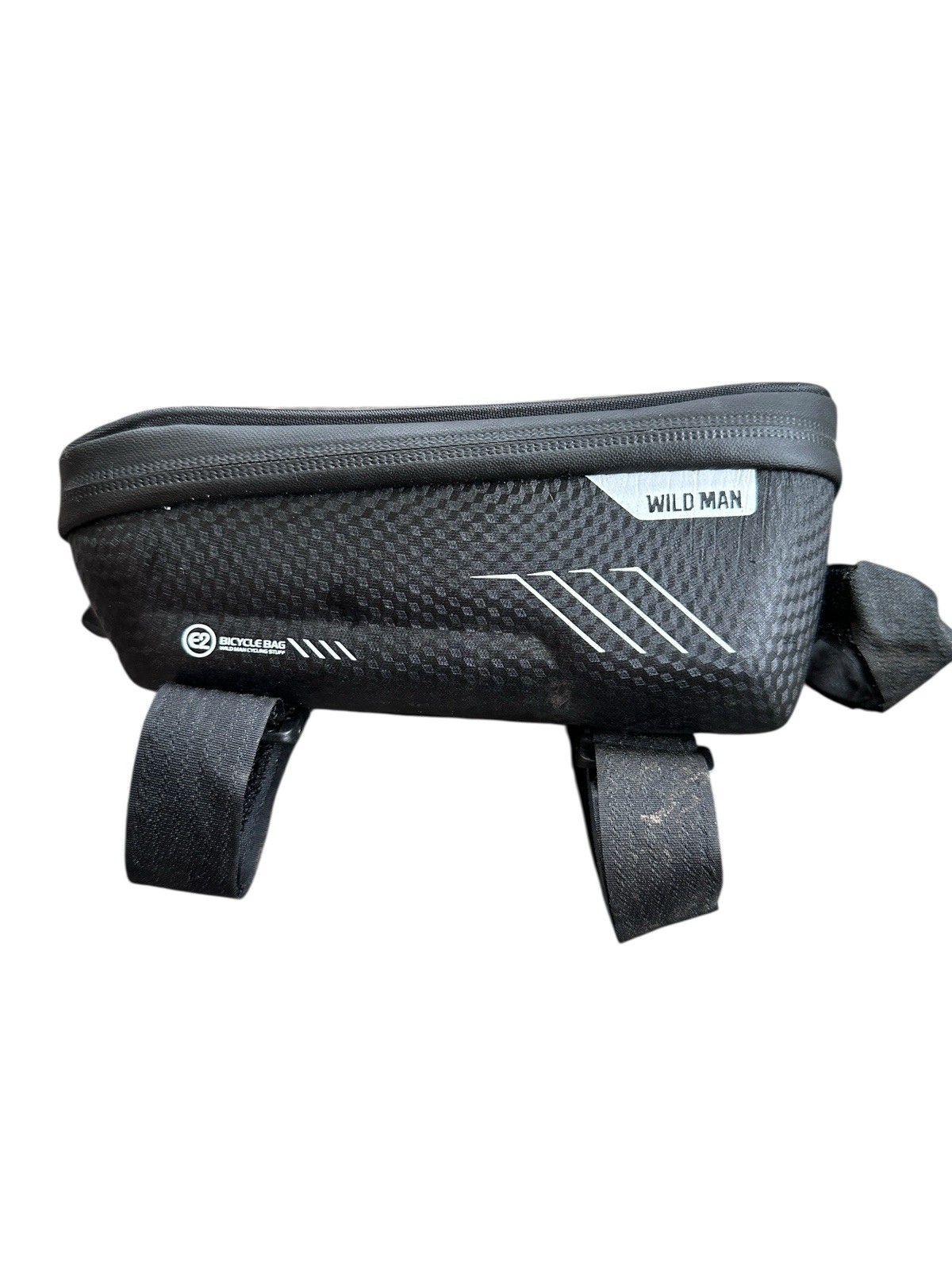 WILD MAN E2 Outdoor Bicycle Bag With 7” Phone Case Waterproof Preowned