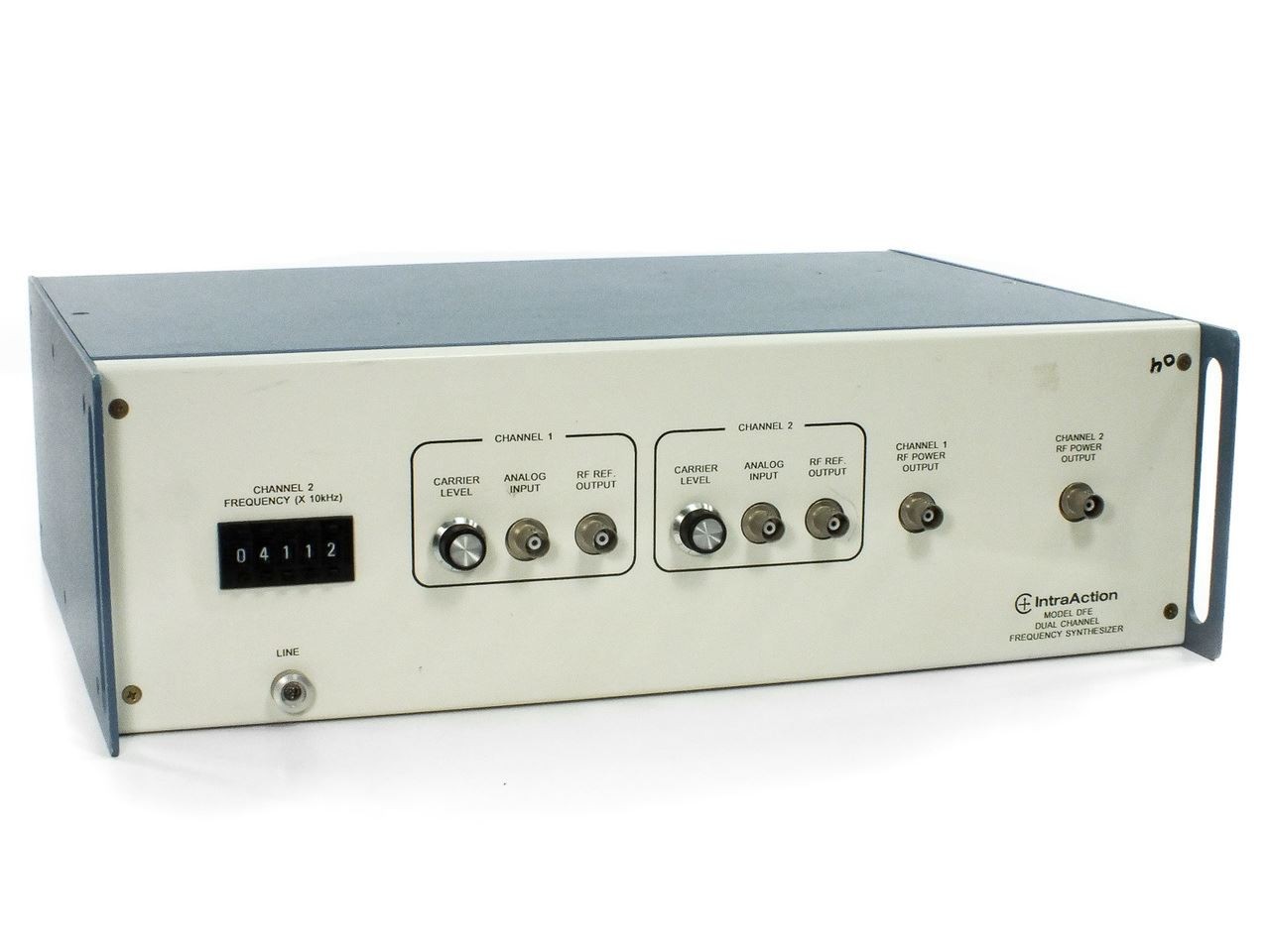 IntraAction DFE-404C4 Dual Channel RF Frequency Synthesizer 115/230VAC BNC