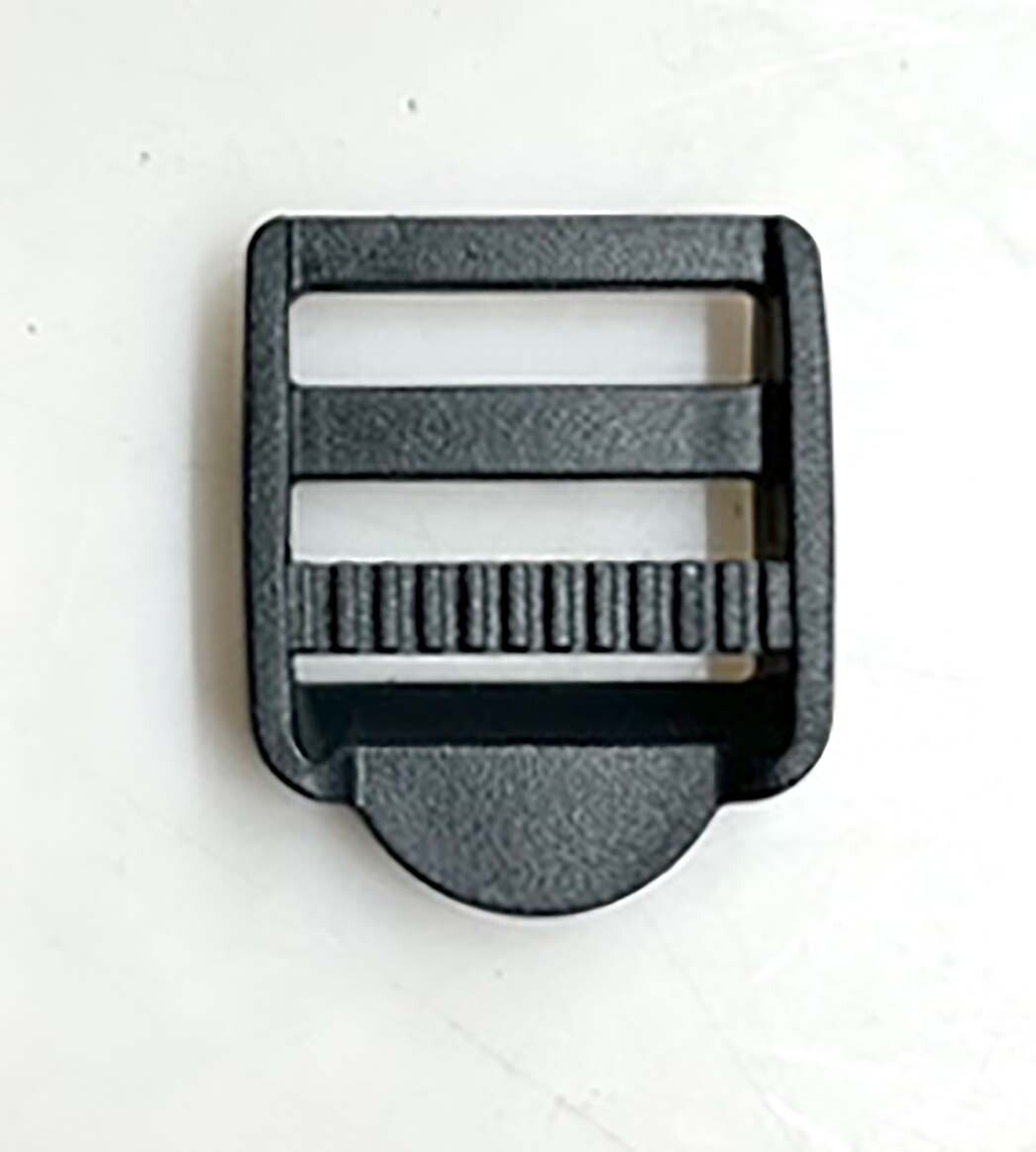 50 Pcs of 1" Ladder Locks, for 1" webbing, black plastic, backpack shoulder