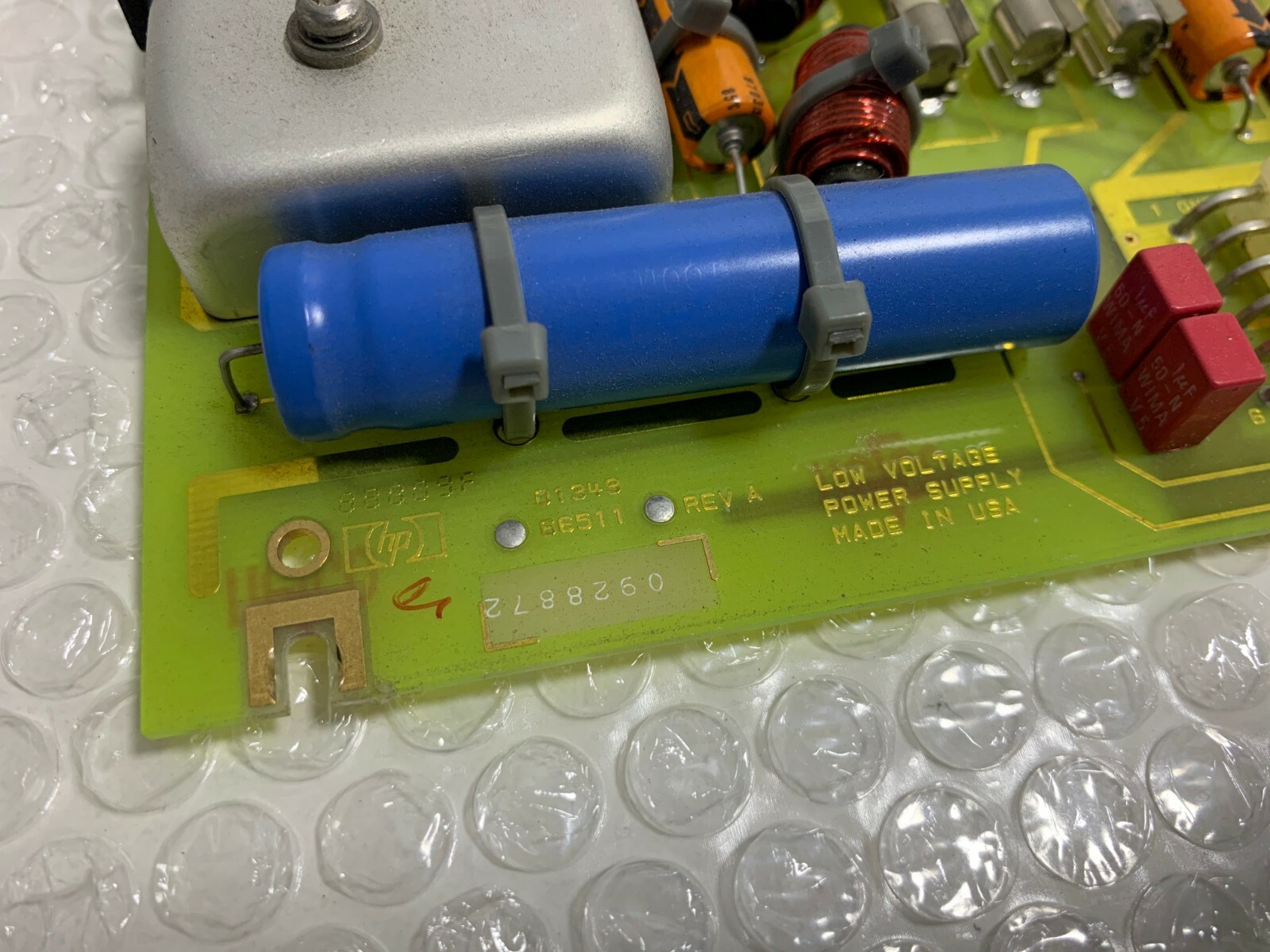 HP 01349-66511 low voltage assembly for display