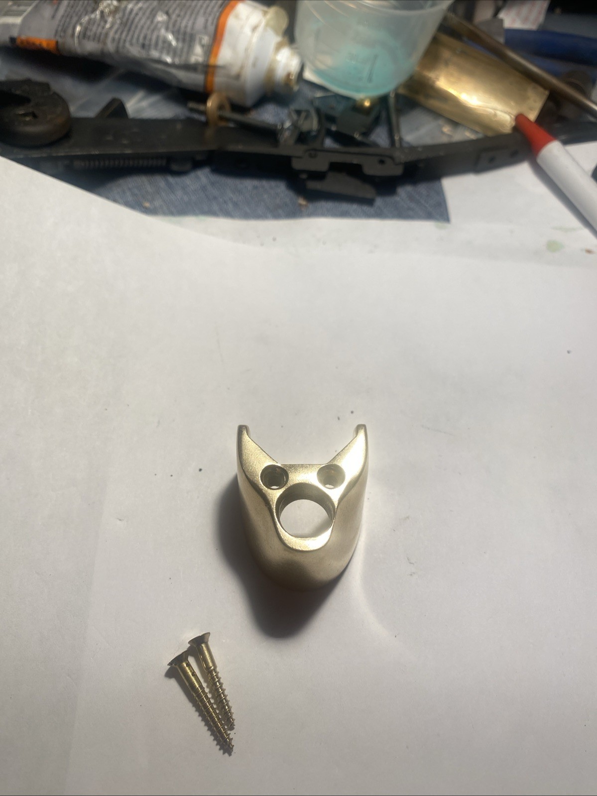 1-0" , Thompson Center Hawken Muzzleloader Nose Cap W screws