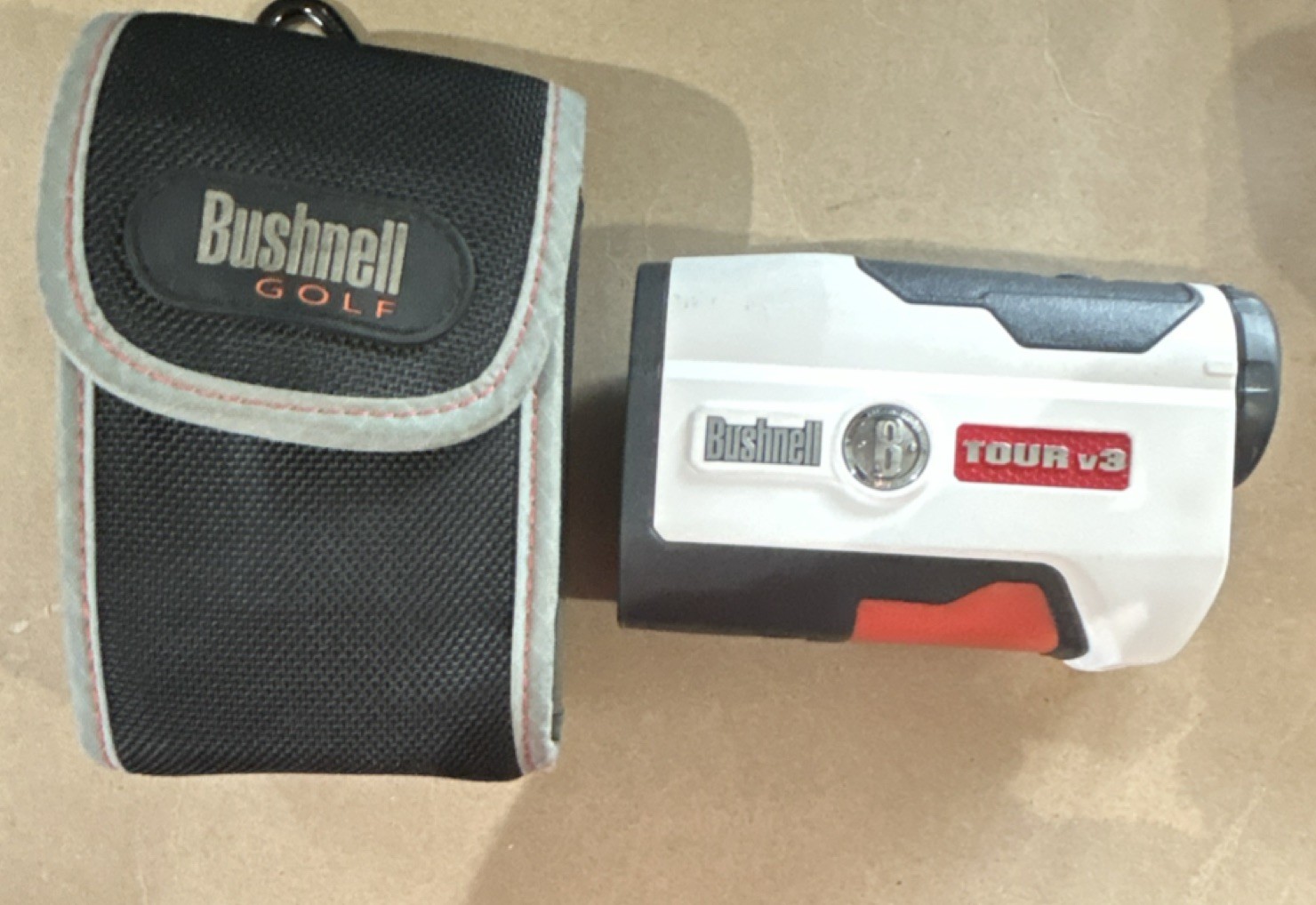 Bushnell Tour V3 Laser Golf Rangefinder with Case