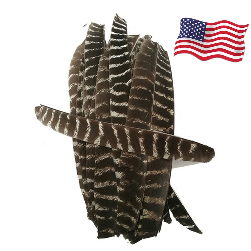 50Pcs Archery Arrow Natural Feathers L/H Wings Fletching Training Shooting DIY