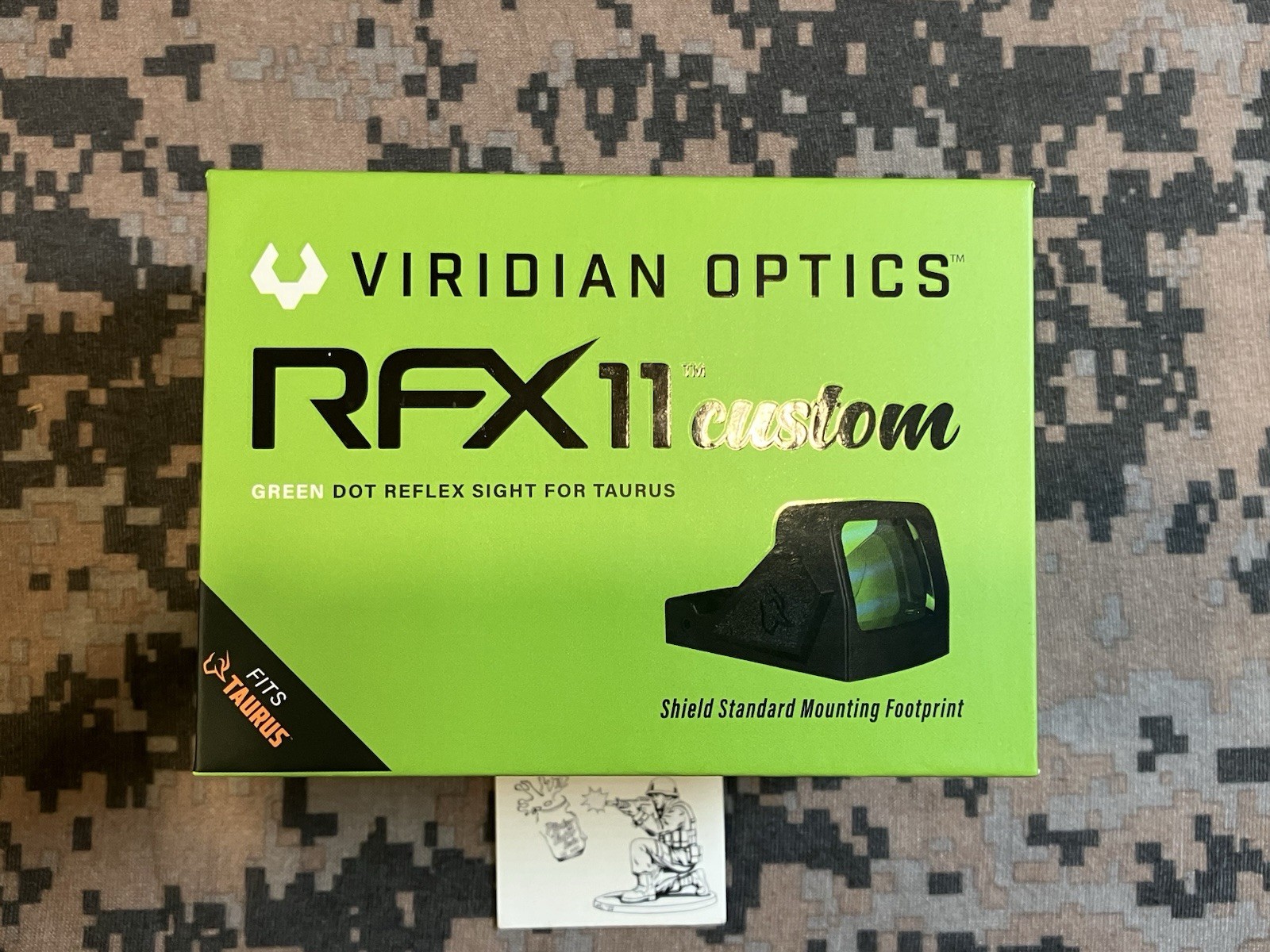 Viridian Optics RFX 11 Green Dot Reflex Sight For Taurus