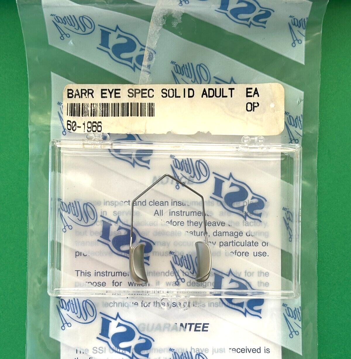 SSI Ultra Barr Eye Speculum