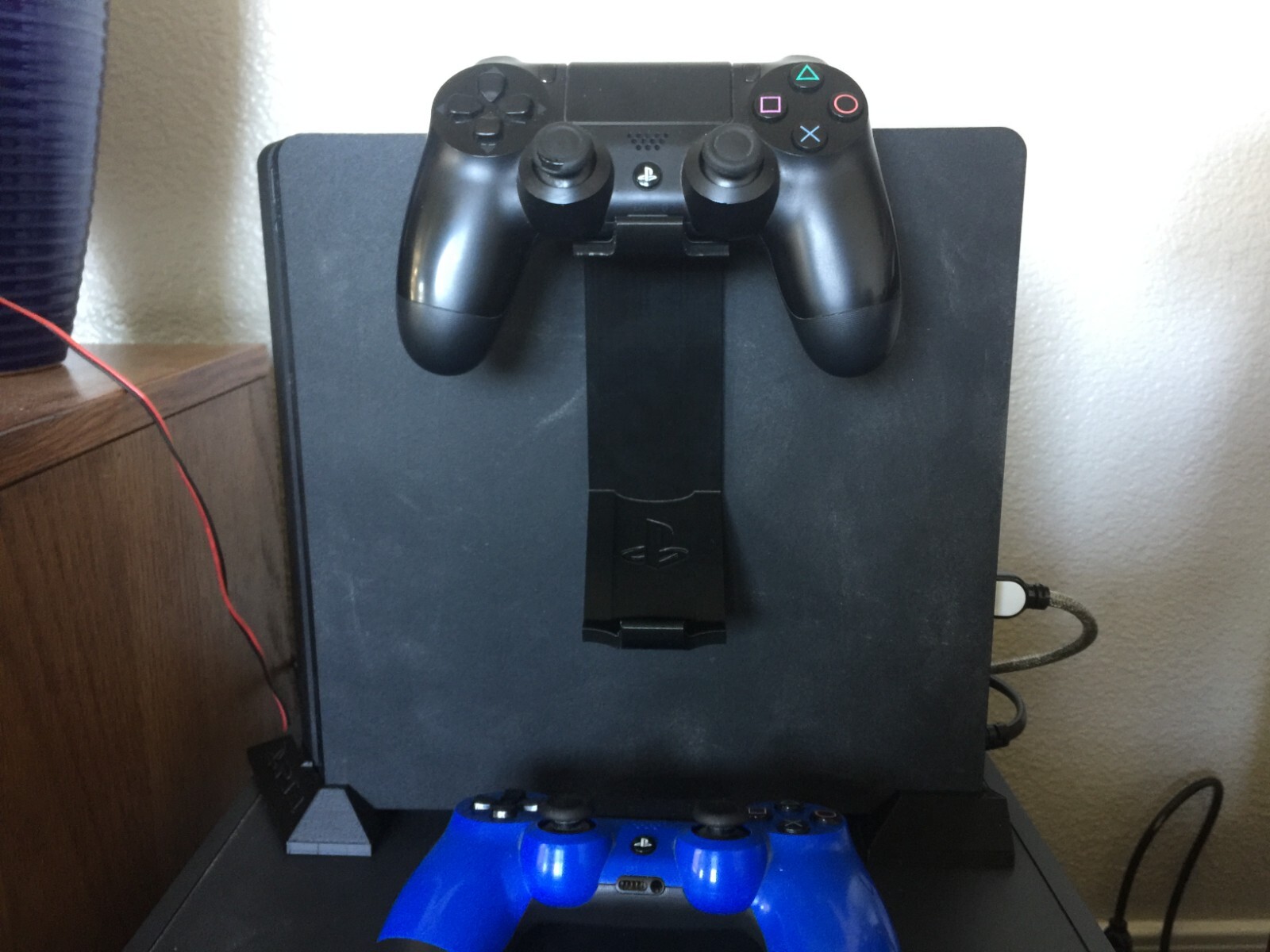 Sony PlayStation 4 Double Dual Twin DualShock 4 Controller Holder for PS4 Slim