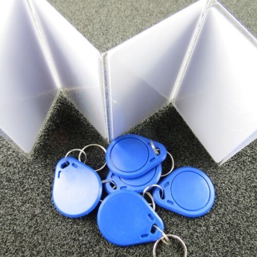 Rfid Chips Cards 13,56MHz Transponder Keyfob Keypad Lock Ausweis Map Tag Card
