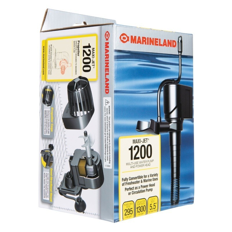 Maxi-Jet Multi-Use Water Pump Power Head Utility Pump Circulation Pump