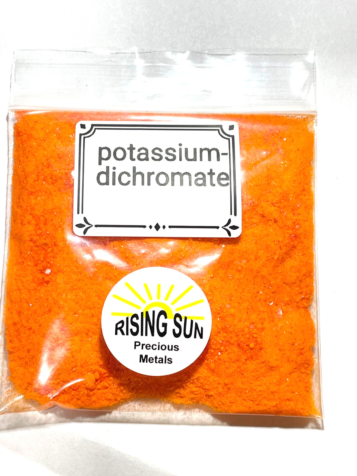 Potassium Dichromate Powder 99% Lab Grade 25 Grams