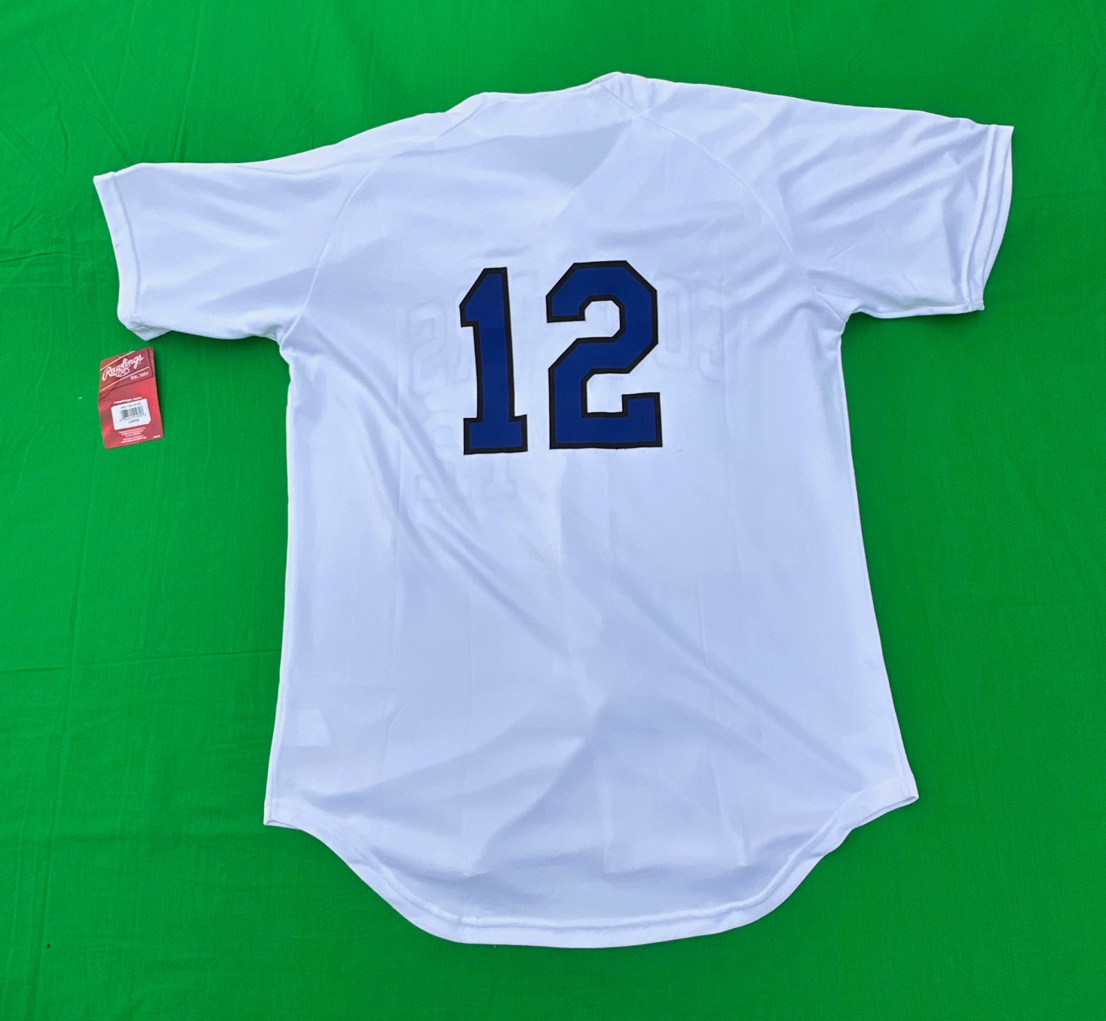Rawlings Cougars #12 Men's Baseball Jersey Size L.