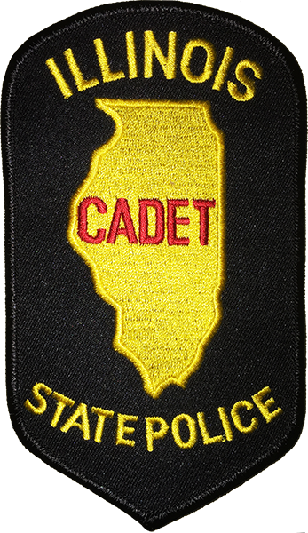 ILLINOIS STATE POLICE SHOULDER PATCH: Cadet