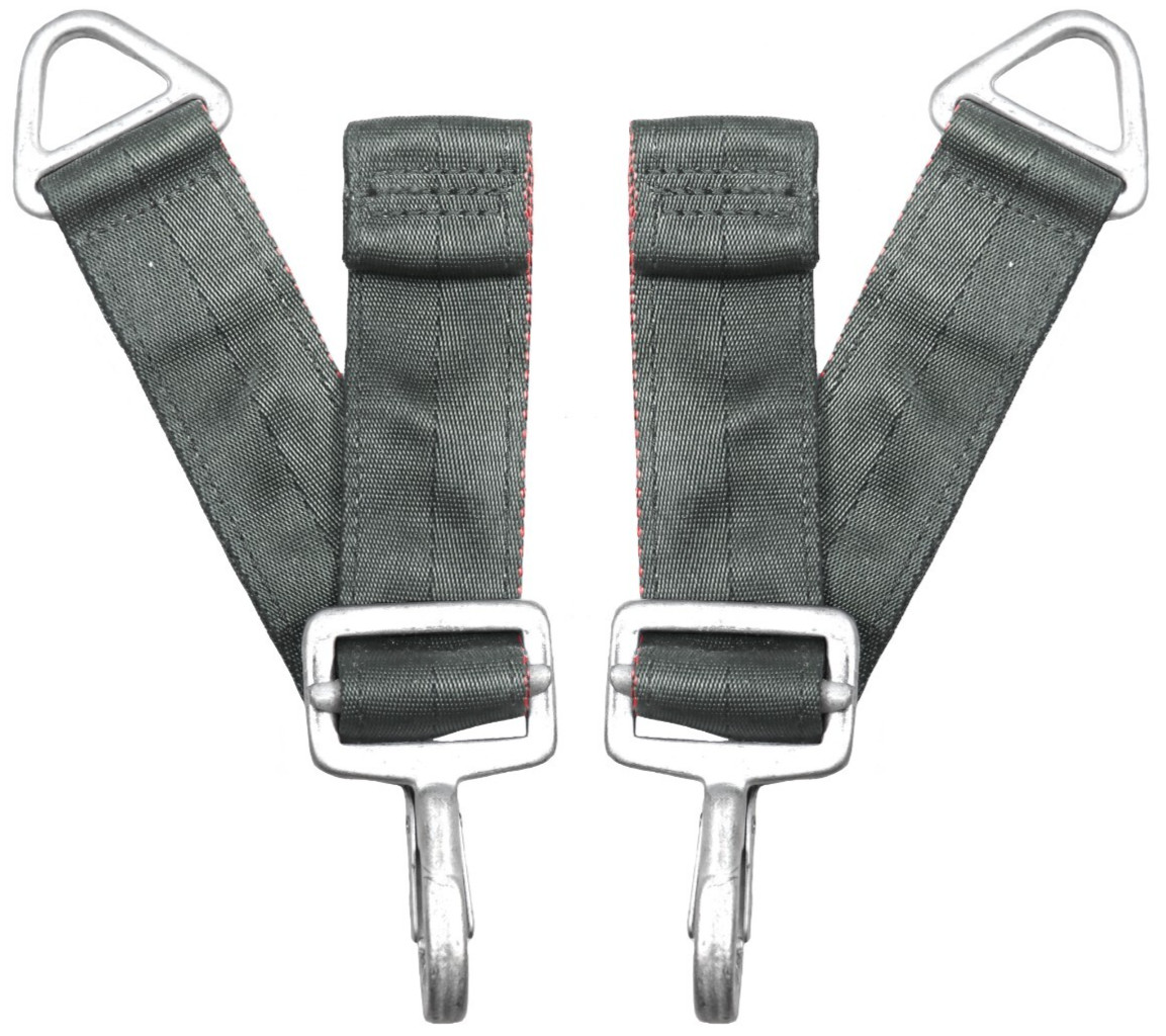 US Military Parachute Harness D-Clip Buckles Foliage Green Air Item USGI ACU UCP