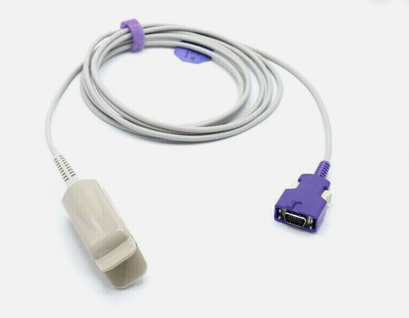 Nellcor DOC-10 OxiMax Spo2 Sensor Adult Clip Compatible - Same Day Shipping